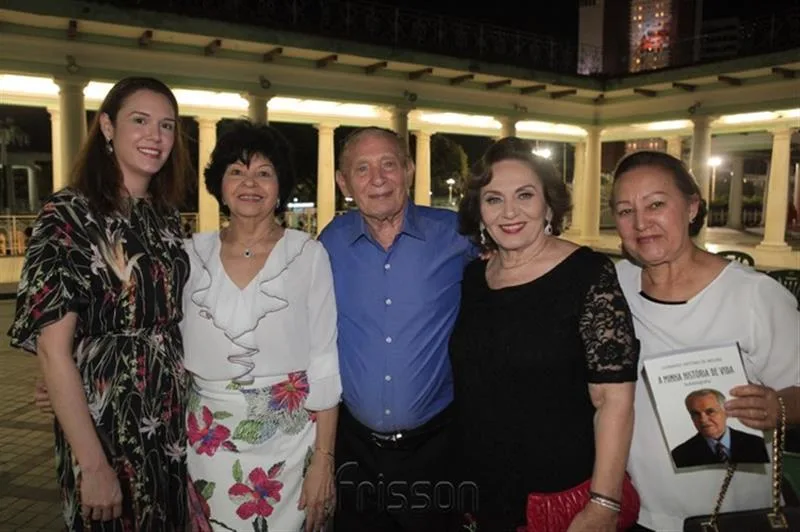 Gisele, Raminha Albuquerque, João Gentil, Maria José Moura e Maria Ofélia