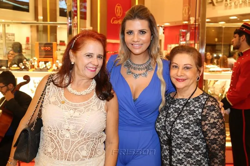 Fátima Duarte, Anelisa Barreira e Vania Aldigueri
