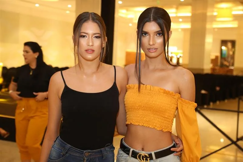 Dandara Portela e Maria Eduarda Castro
