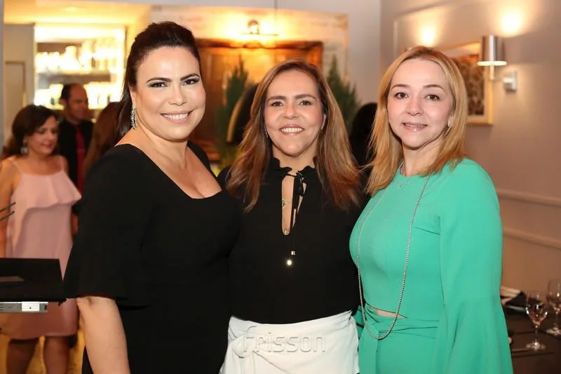 Andréa Rios, Ailza Ventura e Sandra Fujita