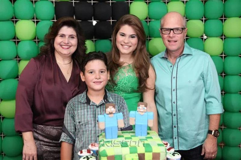 Bebel Ciasca, Fernandinho Machado, Mariana e Vitor Ciasca