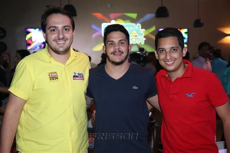Adams Gomes, Rafael Ribeiro e Lauro Sobreira