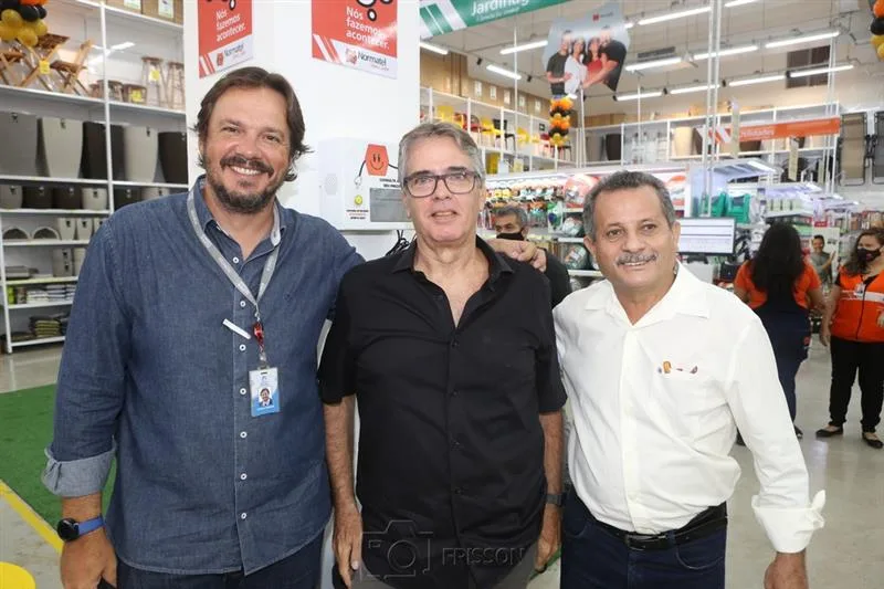 Athila Mendes, Elder Teixeira e Emanuel Sampaio