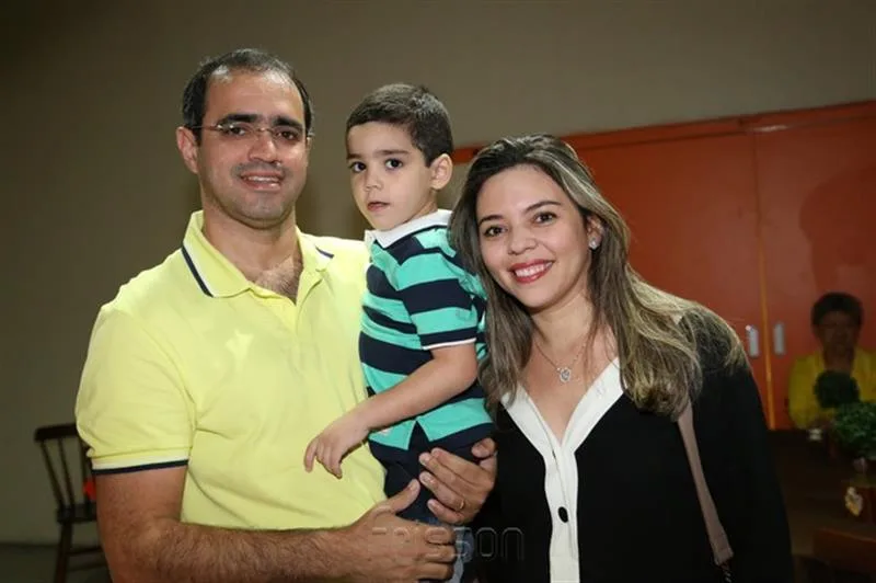 Alex, Davi e Michelle Chaves