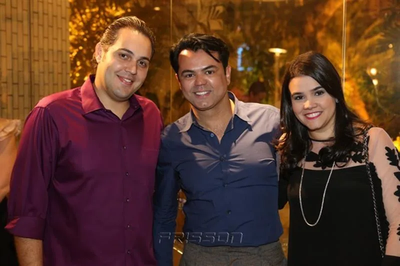 Bruno Bastos, Laerte Bezerra e Priscila Leal