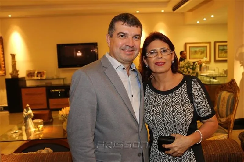 Sidney Leite e Sandra Renor