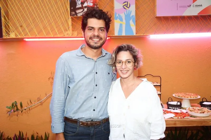 Alberto Gadanha e Renata Milerio
