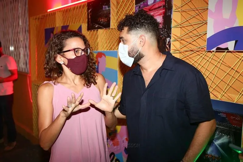 Luisa Cela e Paulo Victor Feitosa