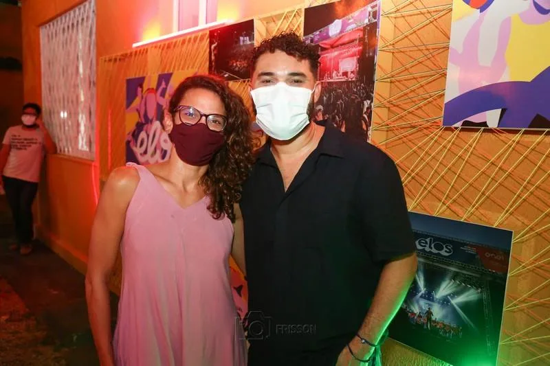 Luisa Cela e Paulo Victor Feitosa