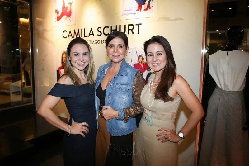 Adriana Queiroz, Maria Lúcia Carapeba e Claudiana Loureiro