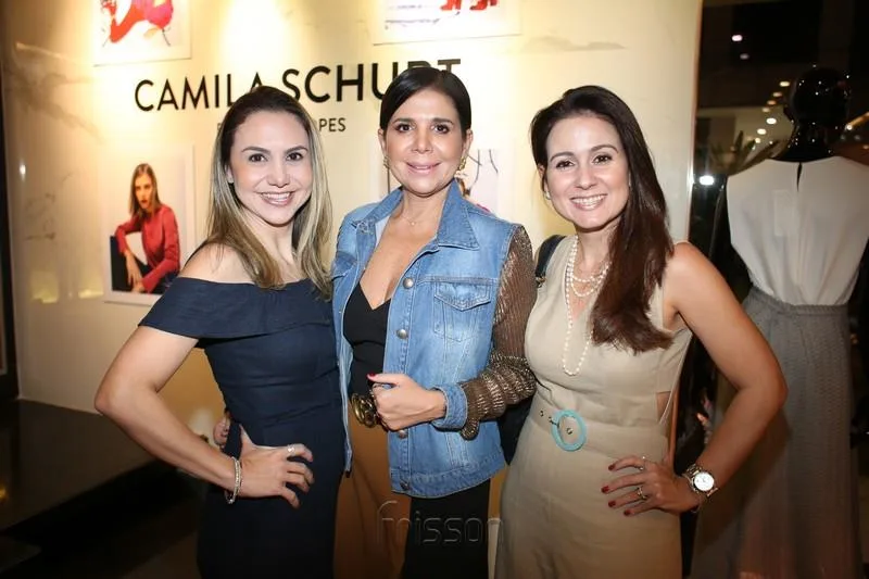 Adriana Queiroz, Maria Lúcia Carapeba e Claudiana Loureiro