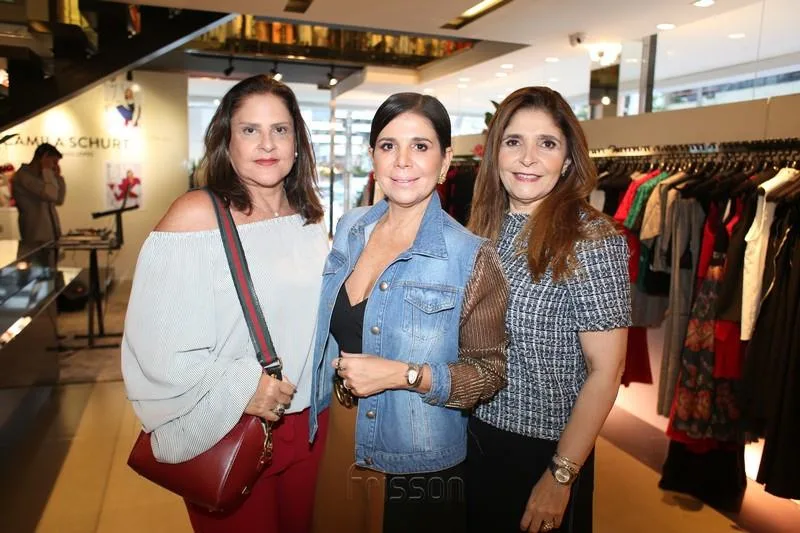 Celina Fiúza, Maria Lúcia Carapeba e Cristiane Figueiredo
