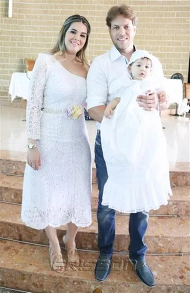 Juliana Barros, Maria e Eliardo Rodrigues