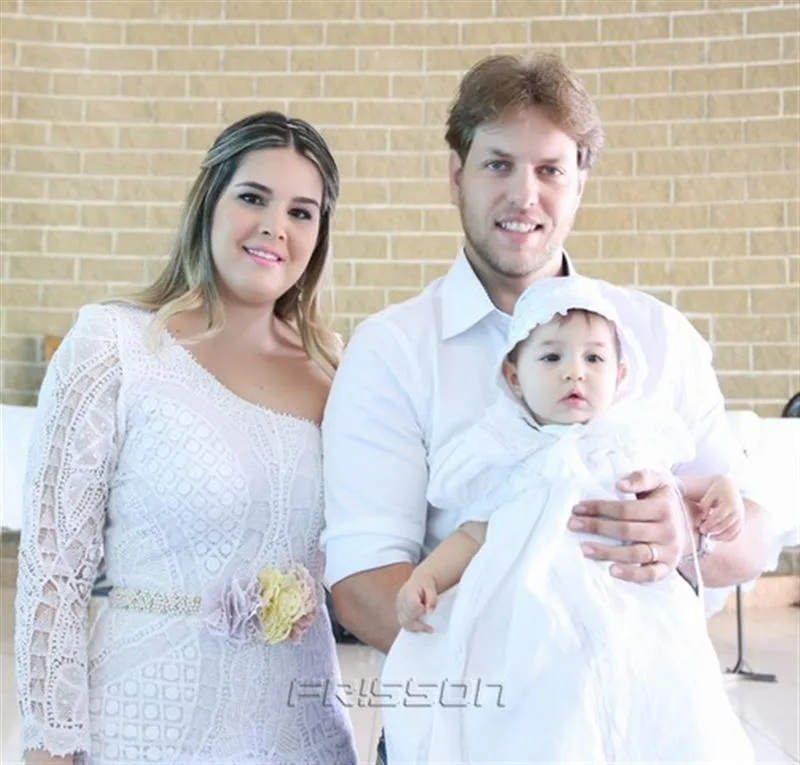 Juliana Barros, Maria e Eliardo Rodrigues