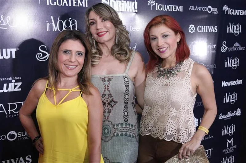 Adélia Albuquerque, Rejane Rodrigues e Patricia Porto
