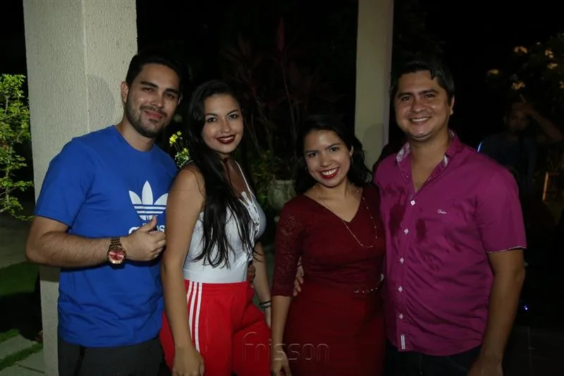 Cleber Maia, Priscila Frota, Elys Soares e Renato César
