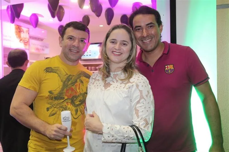 Alan Carvalho, Laura Mota e Nonato Barreto
