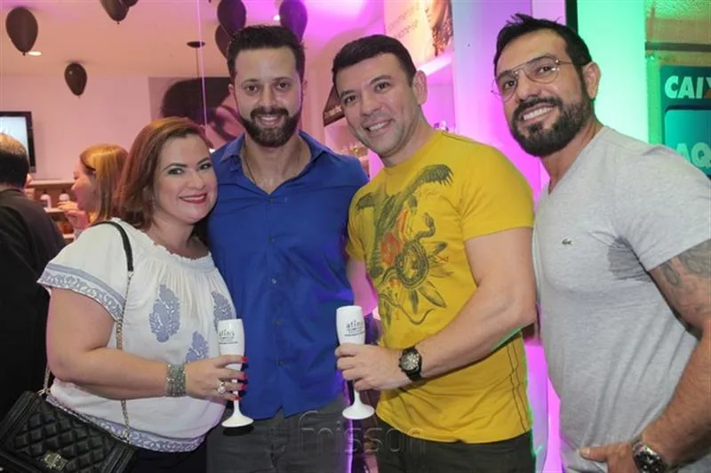 Briane de Castro, Daniel Eleuterio, Alan Carvalho e Adan Viana
