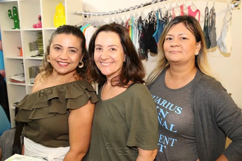 Claudia Possidônio, Sorayma Melo e Marcia Alves