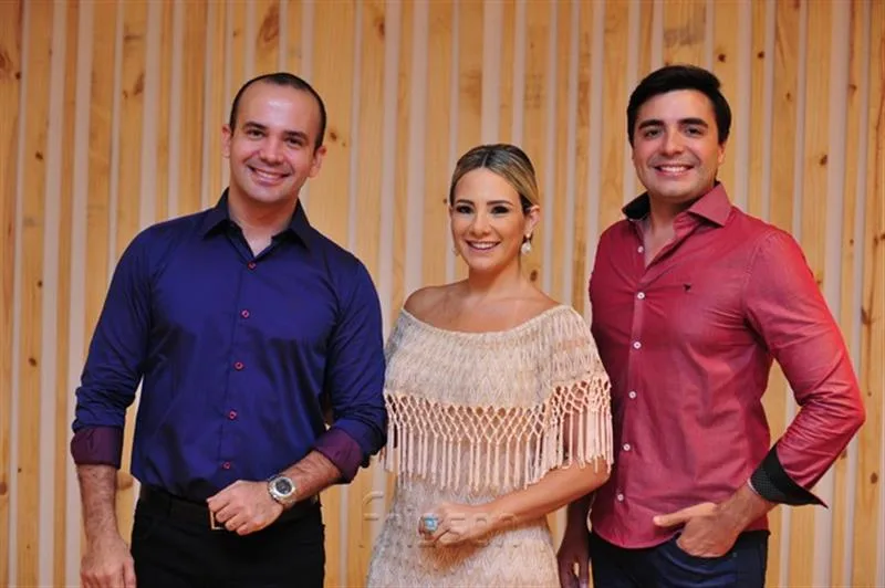 Ilam Gurgel, Gaida Dias e Alexandre Medeiros