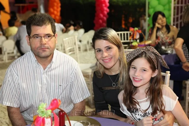 Adriano, Mirela e Adriana Sobreira