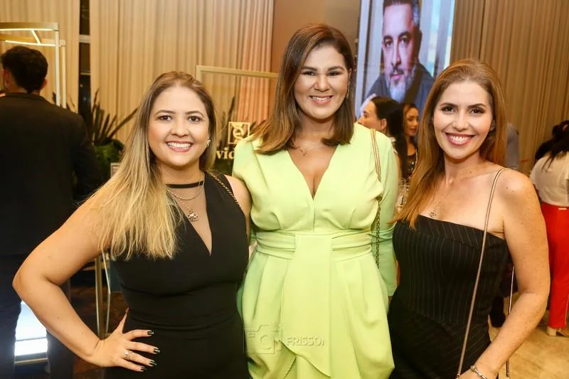 Cinara Ribeiro, Patrícia Mota e Flávia Braga