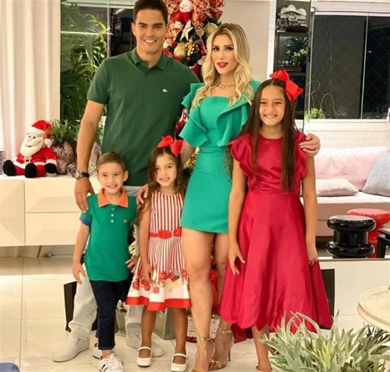 Família Patrícia Jereissati e Glauco Holanda