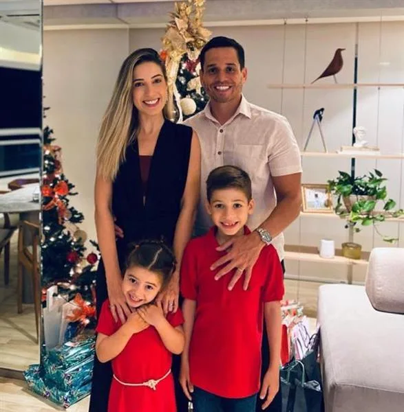 Família Liana e Rafael Sá