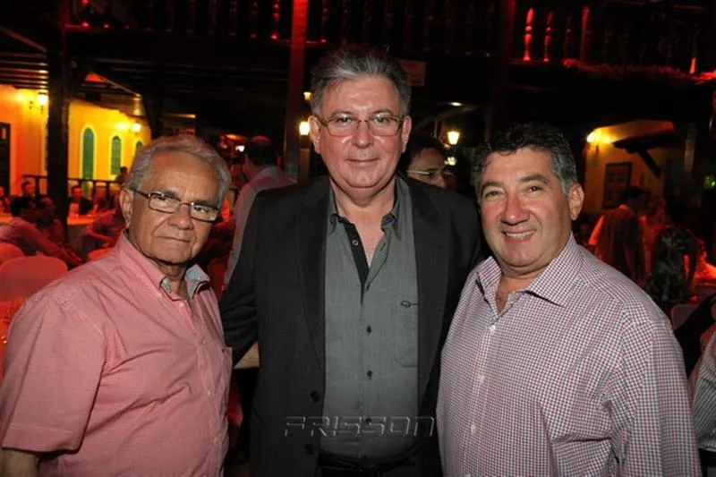 Dario Aragão, Alexandre Pereira e Francisco Baltazar Neto