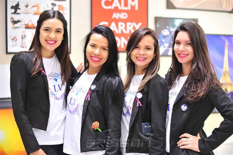 Izaíra Queiroz, Maria Costa, Rafaela Ribeiro e Arianna Tavares