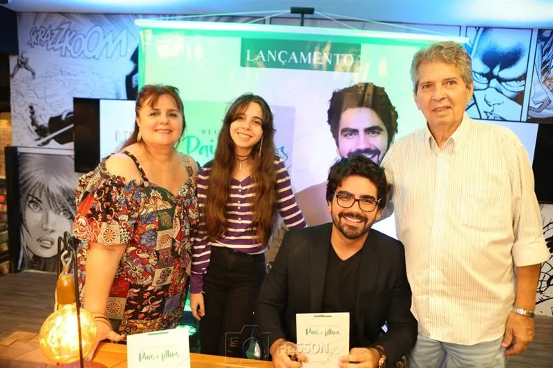 Andrea, Nicole Magalhães, Matteus Chaves e Eliezer Magalhães