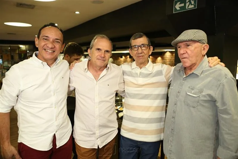 Isaías Luciano, Ismael Chaves, Antônio Emanuel e Deusmar Faheina