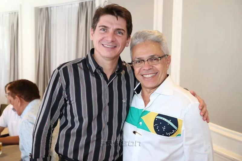 Claudio Fossart e Jarbas Studart