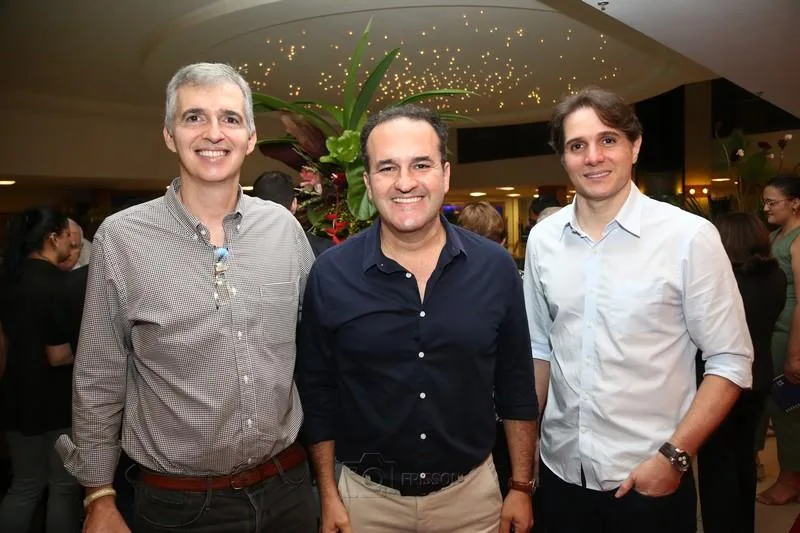 Bernardo Jereissati, Emilio Guerra e Benjamim Oliveira