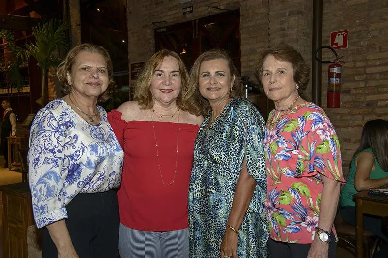 Clarisse Botelho, Liana Carneiro, Janice Machado e Liana Melo