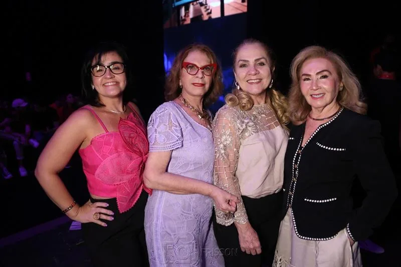 Camila Lins, Afonsina Pereira, Orileide Barbosa e Edina Lins