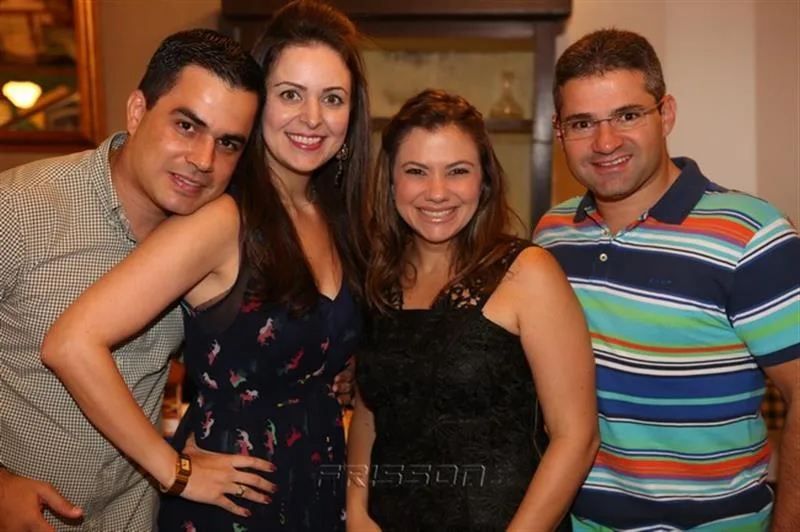 Lizandro Segundo, Fabiola Fernandes, Vanessa e Mario Queiros