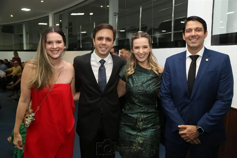 Carol Martins, Francisco Neto, Nayana Philomeno e Paulo Martins