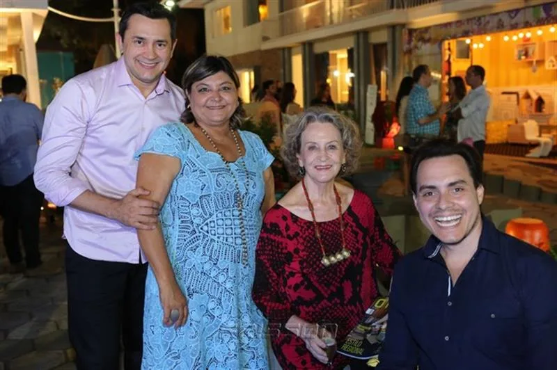 Andrade Mendonça, Edileusa Mendonça, Guiomar Marinho e Francisco Campelo