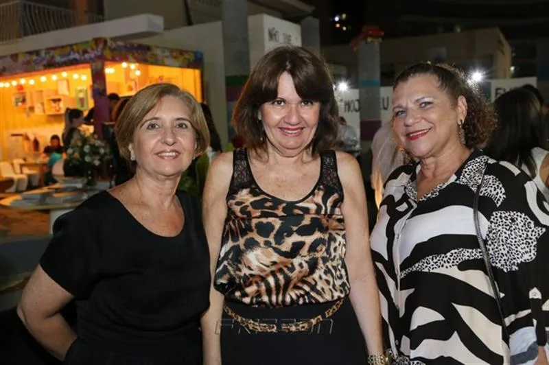 Eveline, Kátia Accioly e Sônia Mapurunga