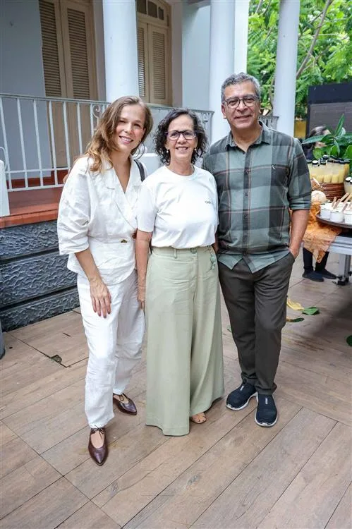 Ana Clara Schick, Neuma Figueiredo e Pedro Ariel