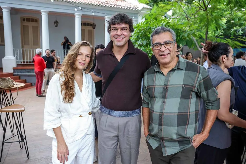 Ana Clara Schick, Valter Costa Lima e Pedro Ariel