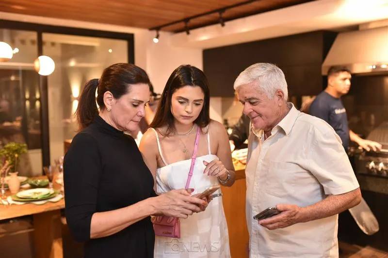Conceição Garcez, Raquel Voulassikis e Garcez Filho