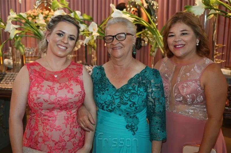 Aline Azevedo, Ana Maria e Sandra Ferreira