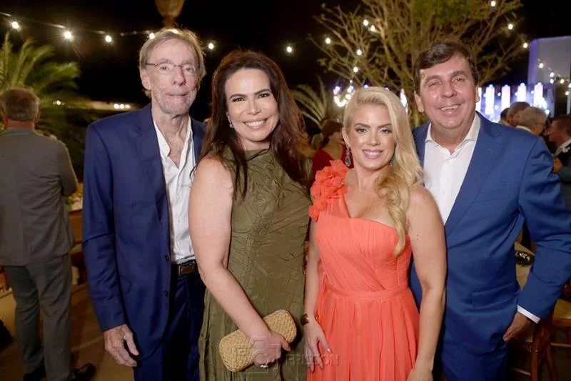 Alexandre Montenegro, Andrea Rios, Letícia Studart e João Mendonça