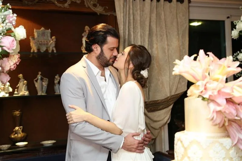 Bernardo Borges e Maryna Landim