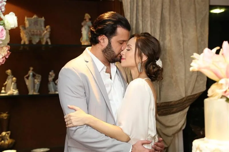 Bernardo Borges e Maryna Landim