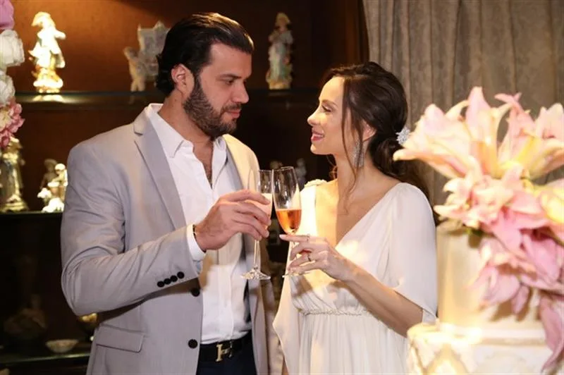 Bernardo Borges e Maryna Landim