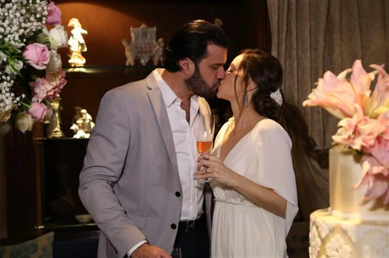 Bernardo Borges e Maryna Landim