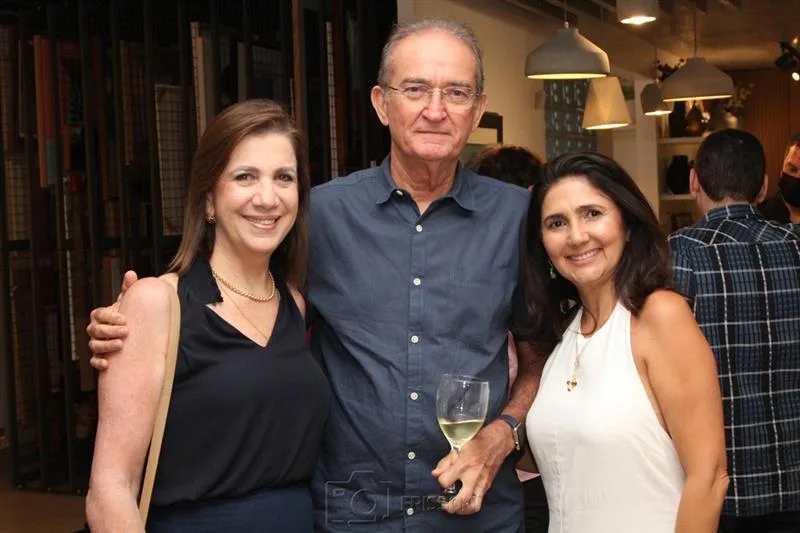 Ana, Ricardo Brasil e Luciana Cidrão